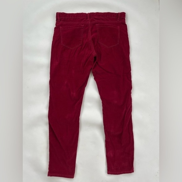 Blank NYC Women’s Burgundy Red Corduroy Skinny Pants Size 30 - Picture 2 of 10